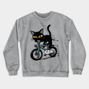 Biker Crewneck Sweatshirt